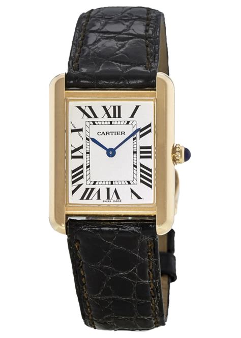 cartier tank watch for women